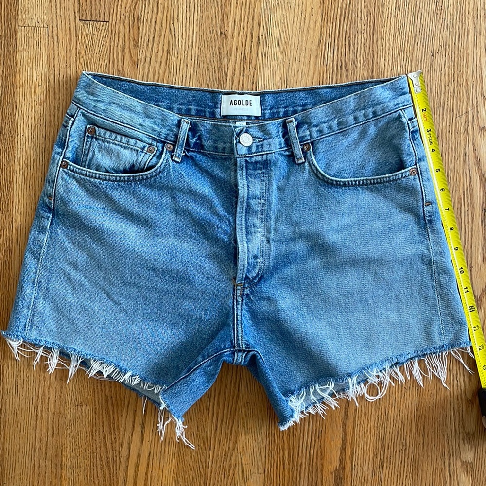 Agolde Reese - Wonder wash - size 30.  100% cotton, no stretch.  Relaxed fit.